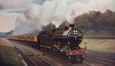 The Southern Belle, A chain of vestibuled luxury, London, Brighton and South Coast Railway by English School